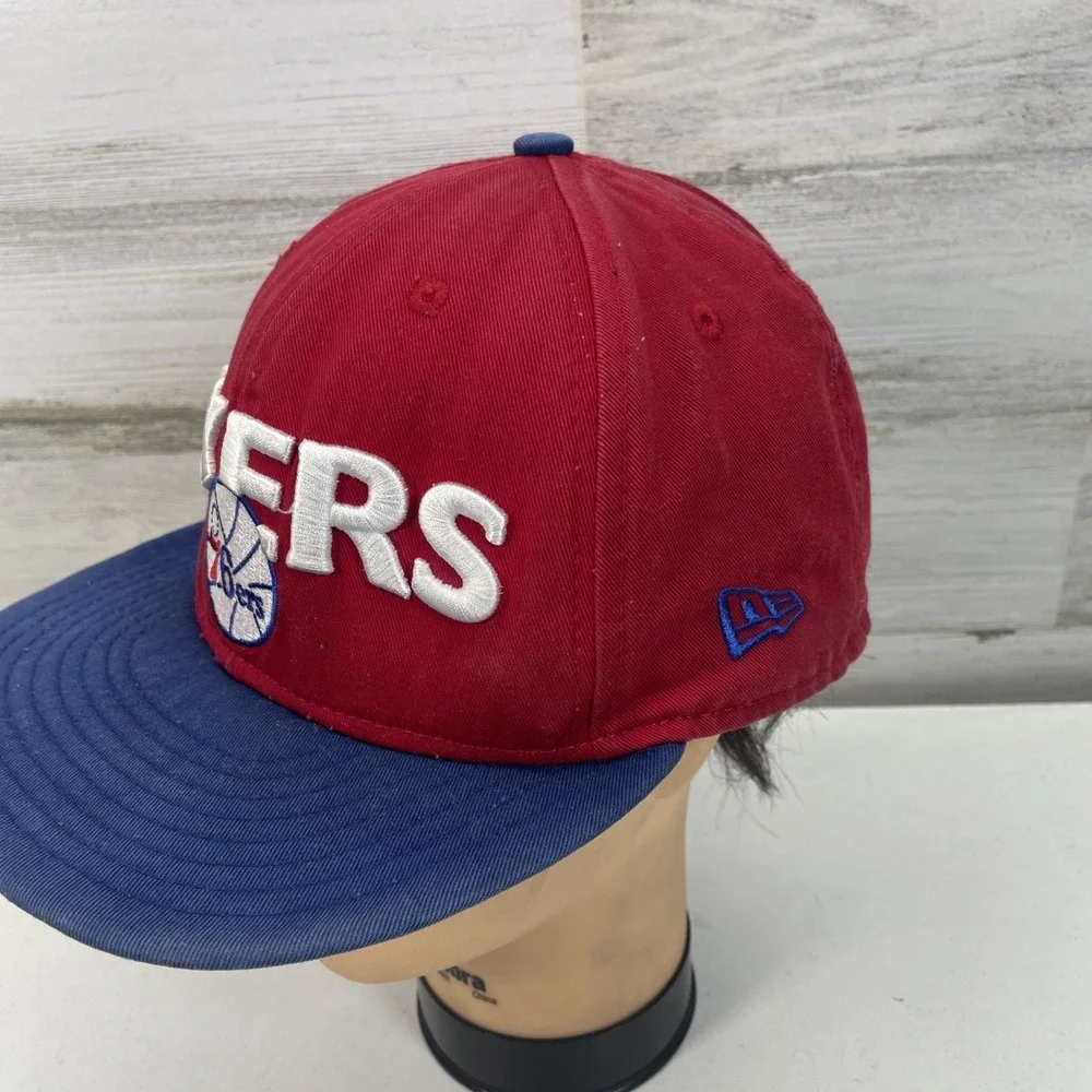 Philadelphia 76ers Sixers New Era 9Fifty NBA Snapback‎ Hat Team Logo